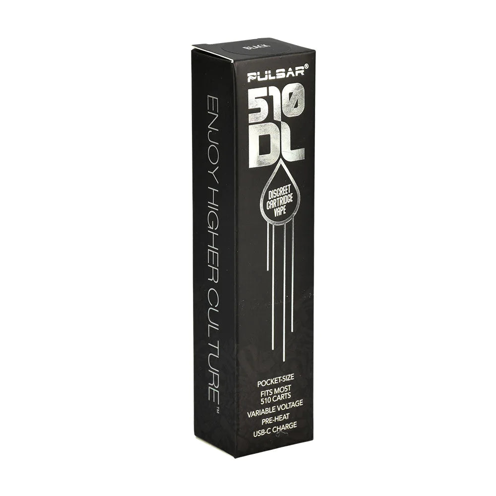 Pulsar 510 DL Auto-Draw Variable Voltage Vape Pen | Black | In box