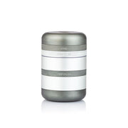 GR8TR Solid 4-Part Body Herb Grinder | 3.25 Inch | Matte Silver