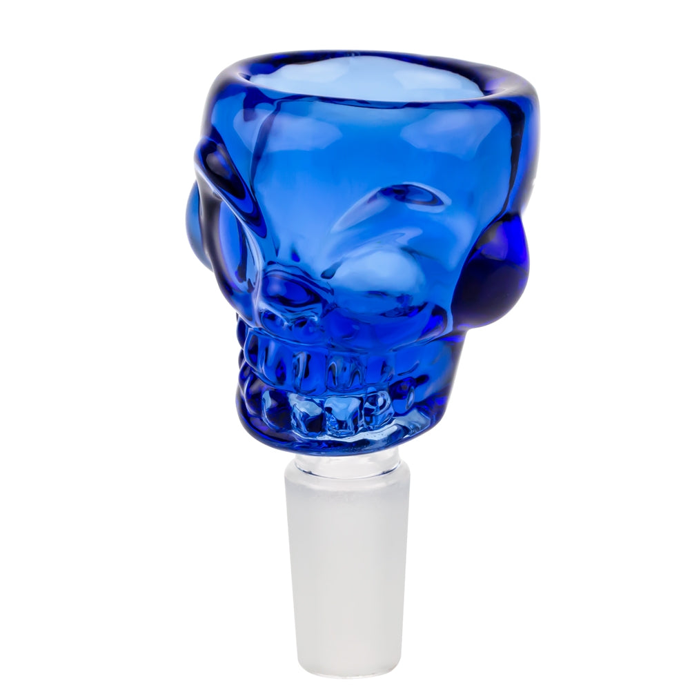 Colored Glass Skull Bowl | Large