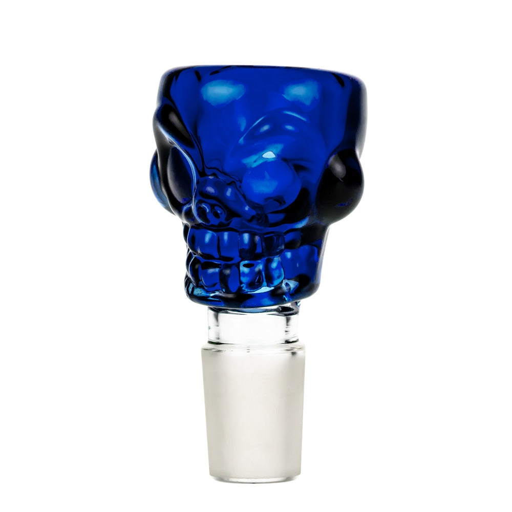 Colored Glass Skull Bowl | Large