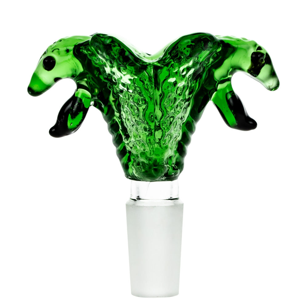 Glass Double Cobra Head Bowl