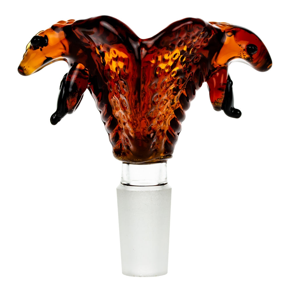 Glass Double Cobra Head Bowl