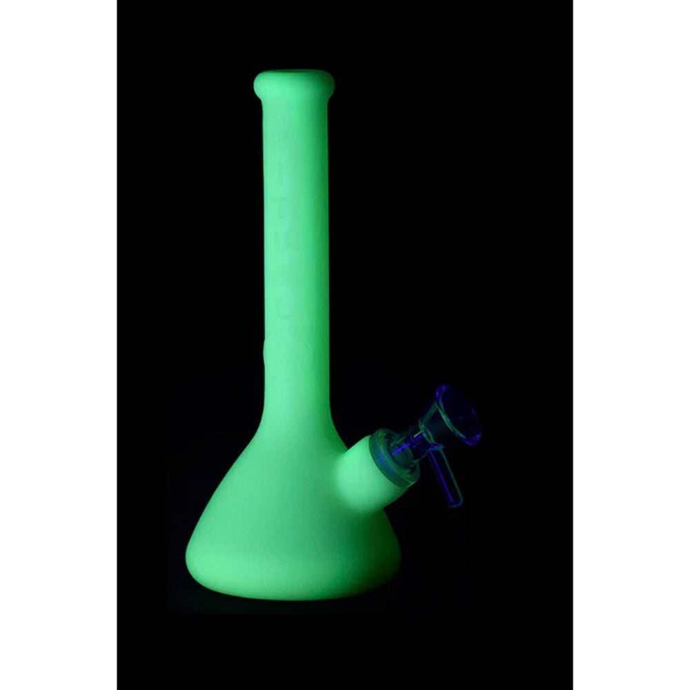 Ritual Deluxe Silicone Mini Beaker Bong | Glow in the Dark | dark