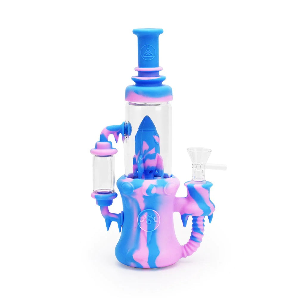 Ritual Silicone Rocket Recycler | Cotton Candy