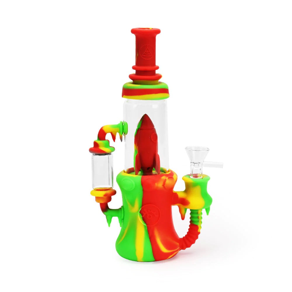 Ritual Silicone Rocket Recycler | Rasta