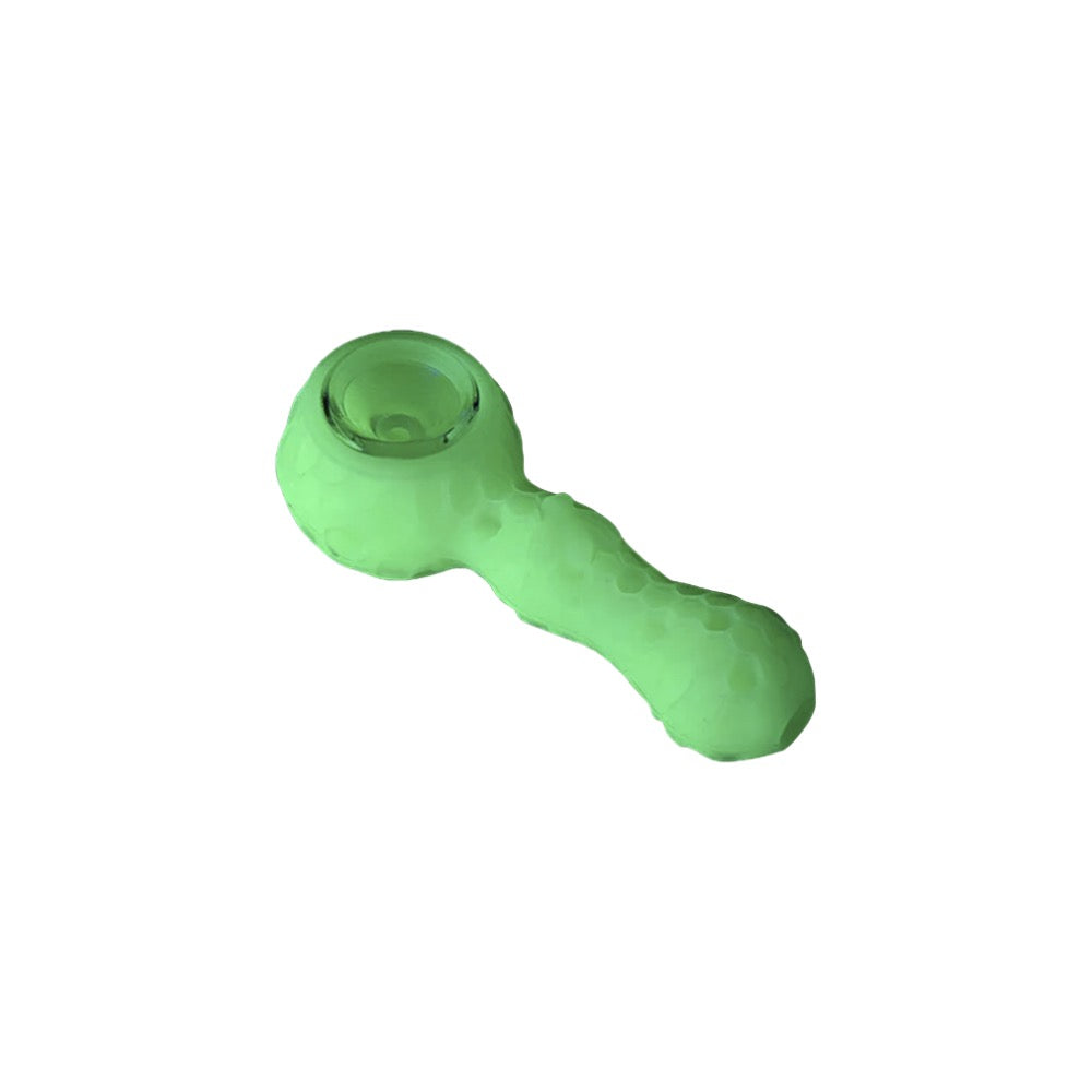 Ritual Silicone Spoon Pipe | Glow in the Dark | dark