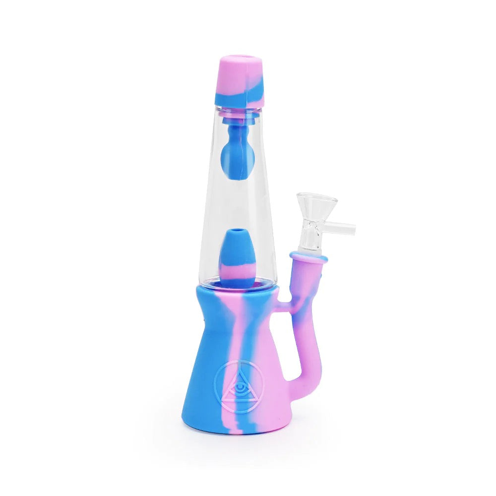 Ritual Silicone Lava Lamp Bong | Cotton Candy