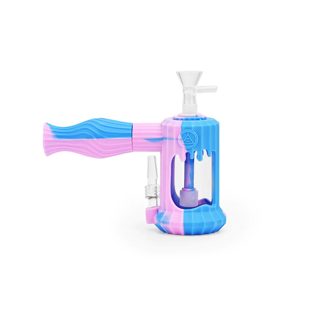 Ritual Duality Silicone Dual Use Bubbler | Cotton Candy