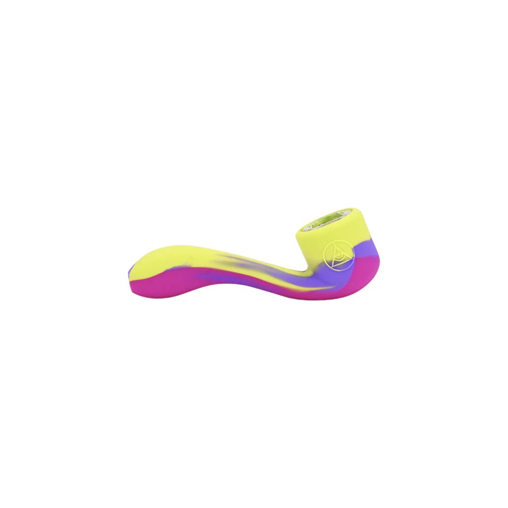 Ritual Silicone Sherlock Pipe | Pink/Yellow