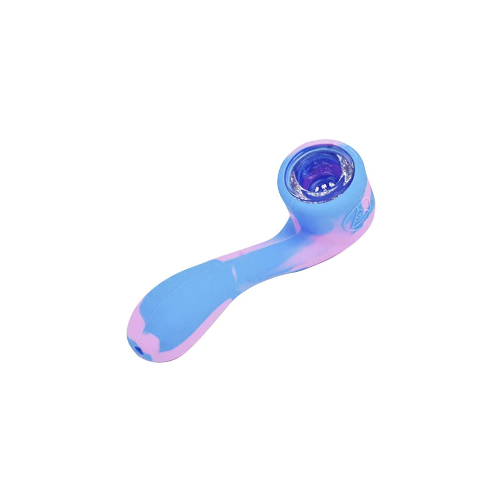 Ritual Silicone Sherlock Pipe | Cotton Candy | top view