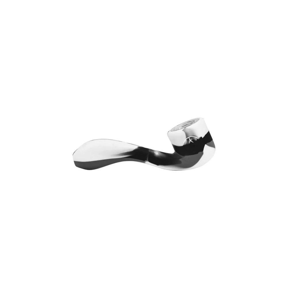 Ritual Silicone Sherlock Pipe | Black/White