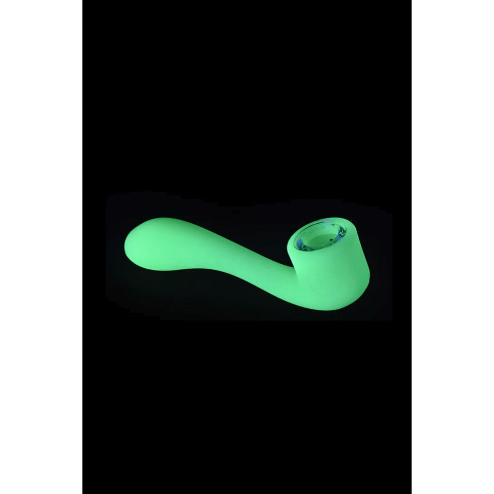 Ritual Silicone Sherlock Pipe | Glow in the Dark | dark