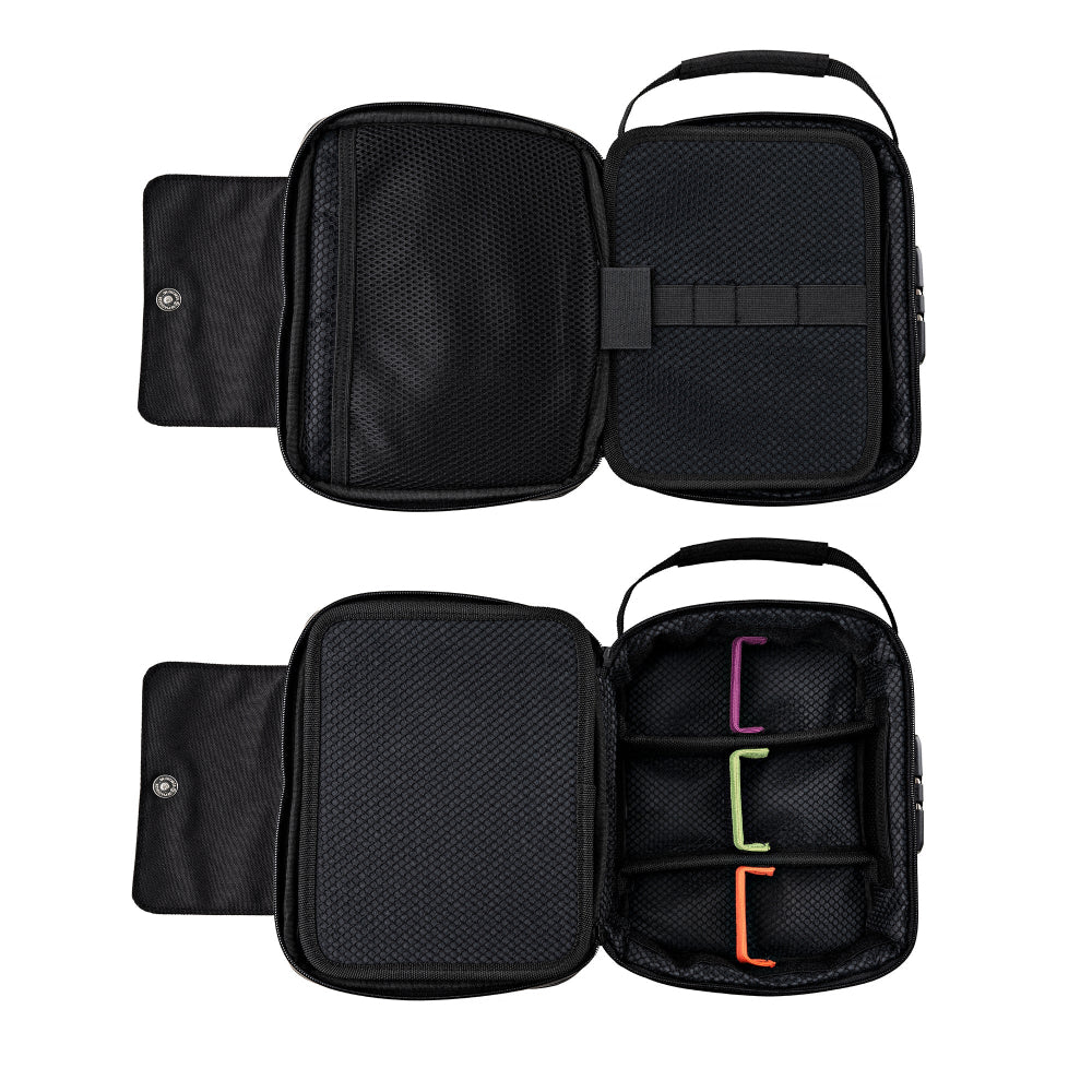 ONGROK Smell Proof Large Locking Case | Open compartments