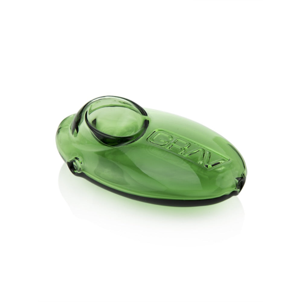 Grav Labs Pebble Spoon Pipe | Green