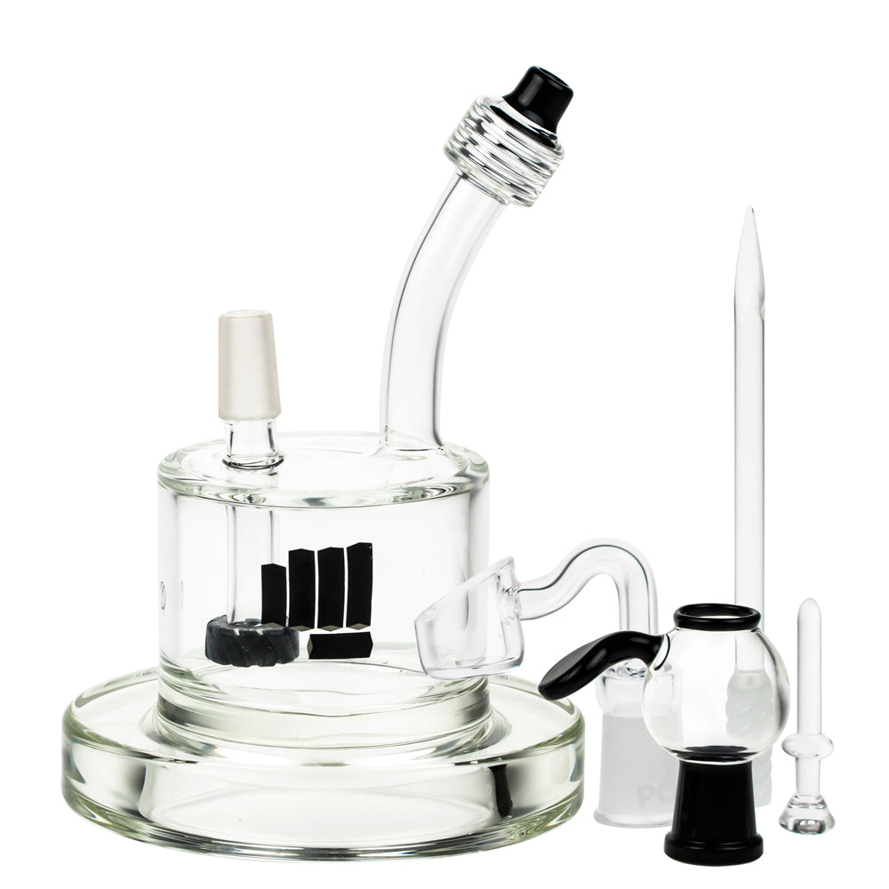 Snoop Dogg Pounds Spaceship Vapor Bubbler | Black - Compete Set 