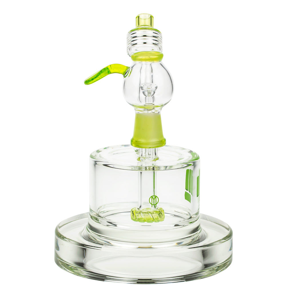 Snoop Dogg Pounds Spaceship Vapor Bubbler | Green - Front View 