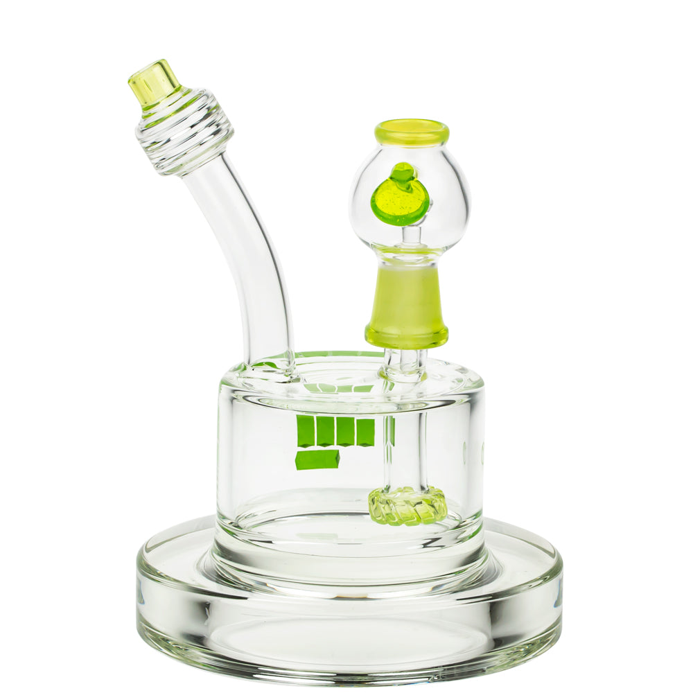 Snoop Dogg Pounds Spaceship Vapor Bubbler | Green - Side View 4