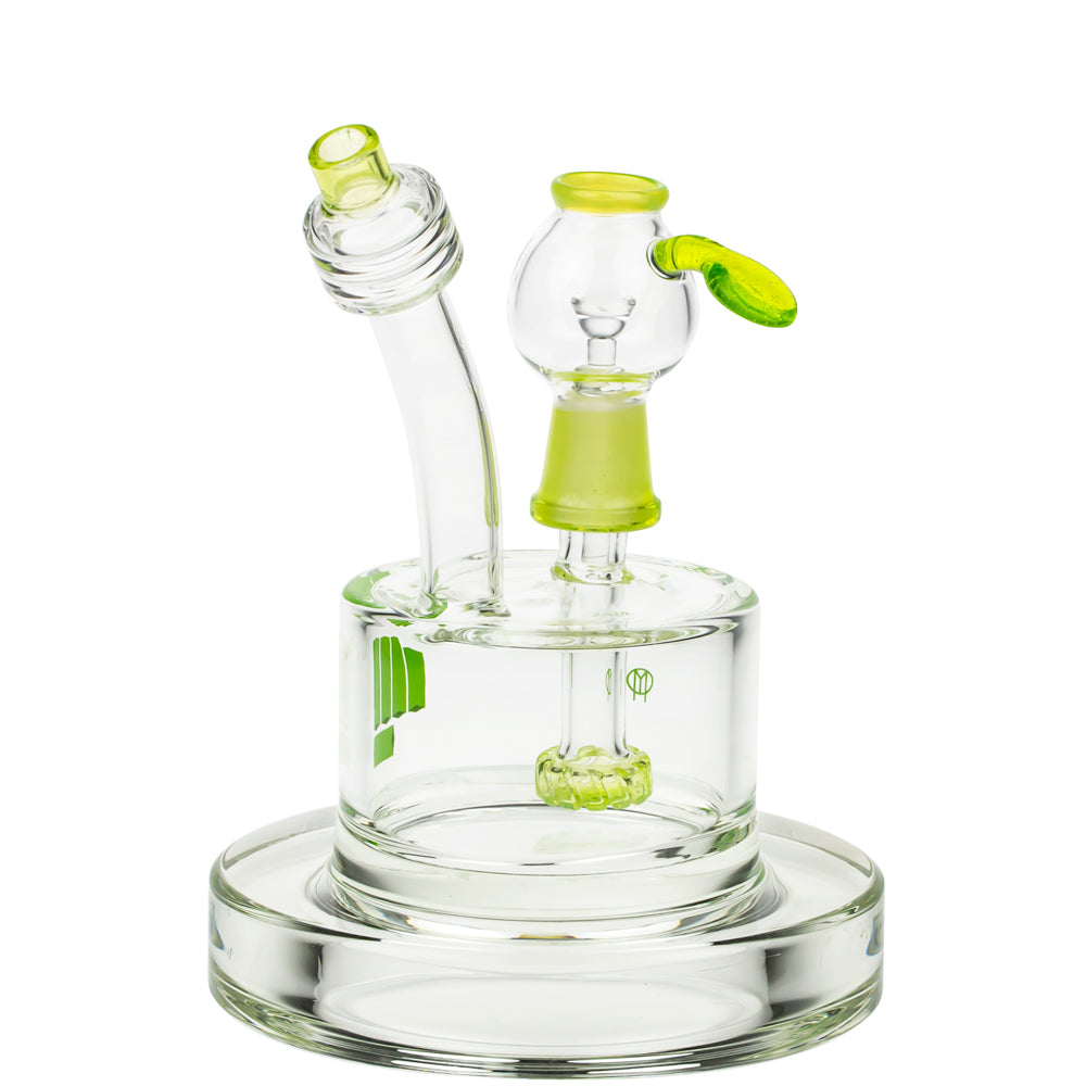 Snoop Dogg Pounds Spaceship Vapor Bubbler | Green - Side View 3