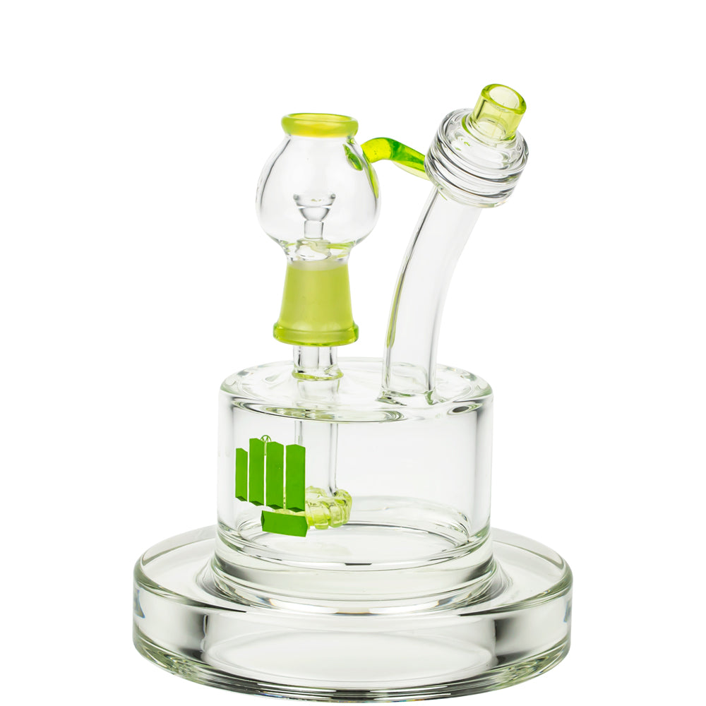 Snoop Dogg Pounds Spaceship Vapor Bubbler | Green - Side View 2