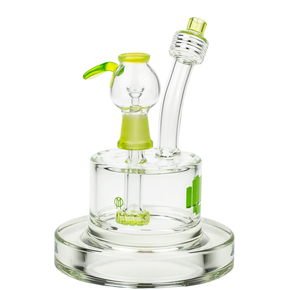 Snoop Dogg Pounds Spaceship Vapor Bubbler | Green - Side View 6