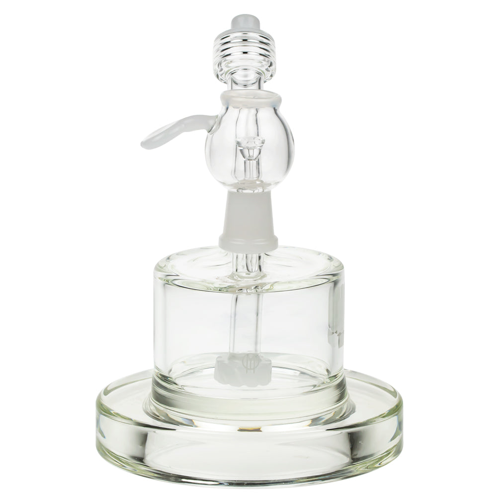 Snoop Dogg Pounds Spaceship Vapor Bubbler | White - Front View 