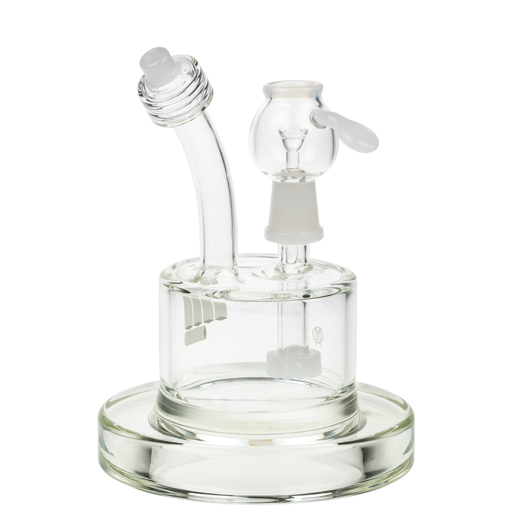 Snoop Dogg Pounds Spaceship Vapor Bubbler | White - Side View 3