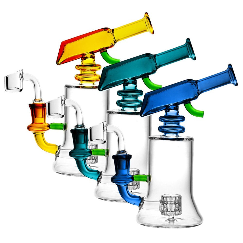 Gub A Rig Squirt Gun Dab Rig Borosilicate Glass Bong for Wax – Grasscity USA