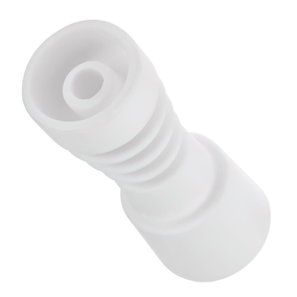 Domeless Ceramic Concentrate Nail | Female - Top View 