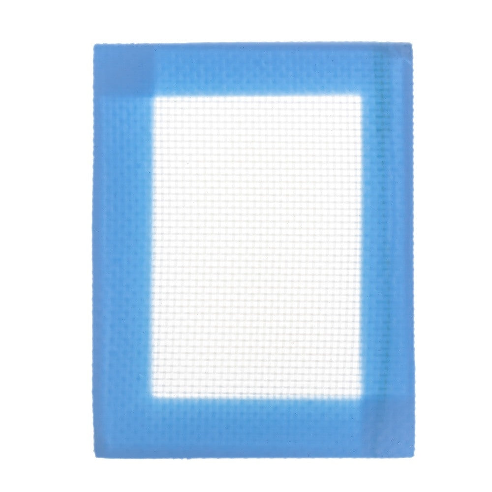 Small Non-Stick Silicone Dab Pad | Light Blue