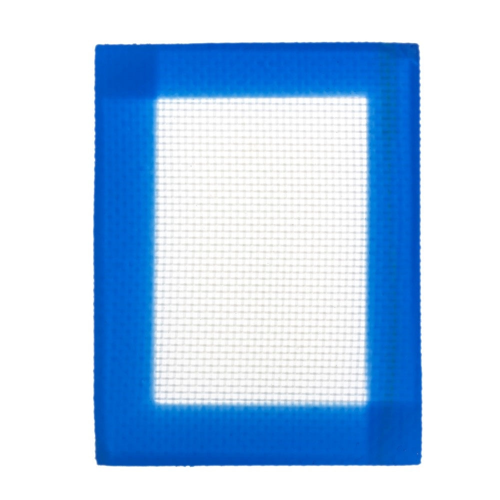 Small Non-Stick Silicone Dab Pad | Blue 