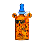 Croia Glass Cool Teddy Bear Dab Rig with Showerhead Perc | Croia Glass