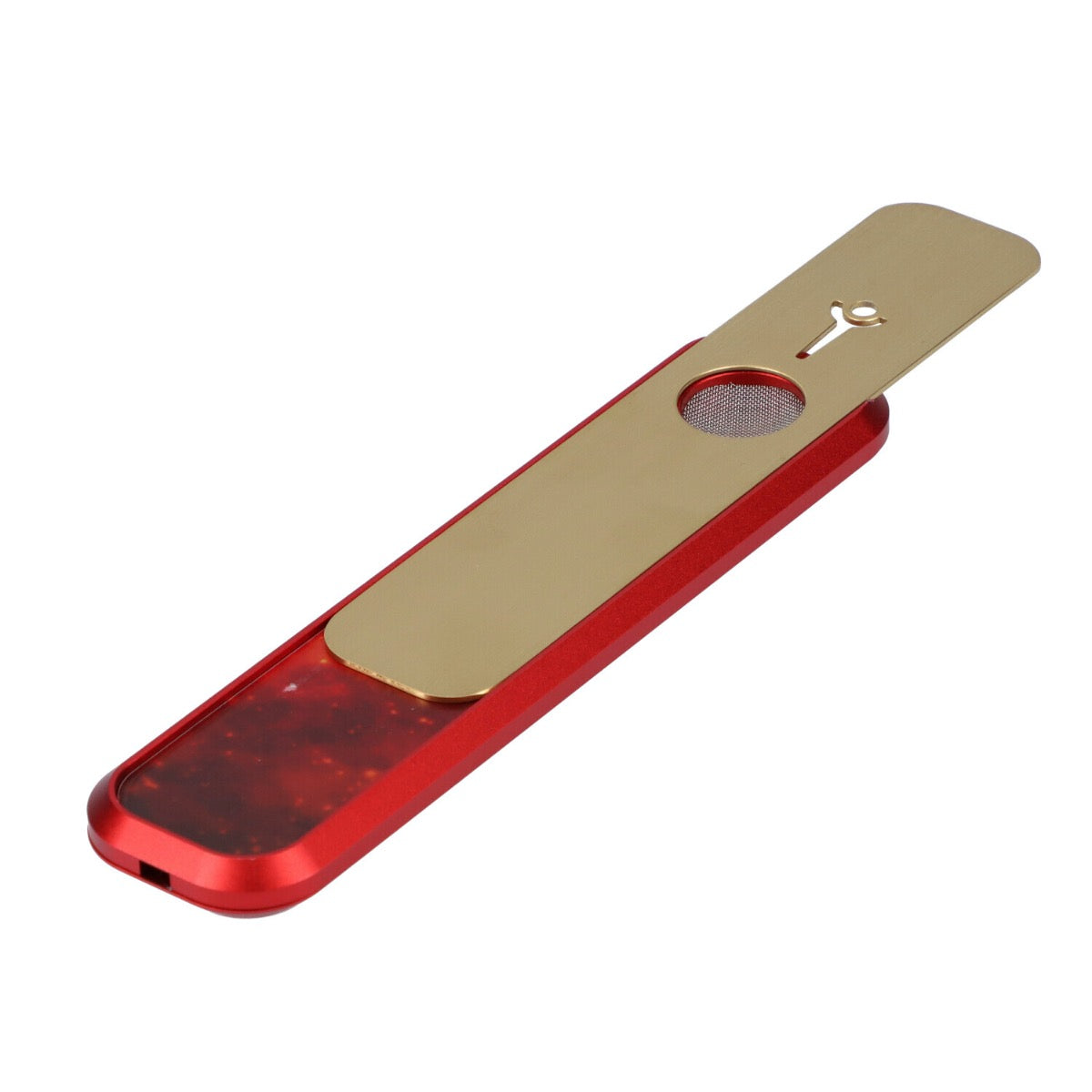 Famous Brandz Genius Pipe | 6 Inch | Nebula Red