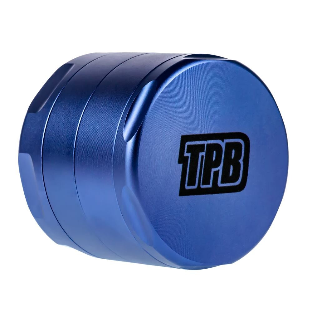 Trailer Park Boys Aluminum  4-Part Herb Grinder | Box of 6 | Blue | bottom view