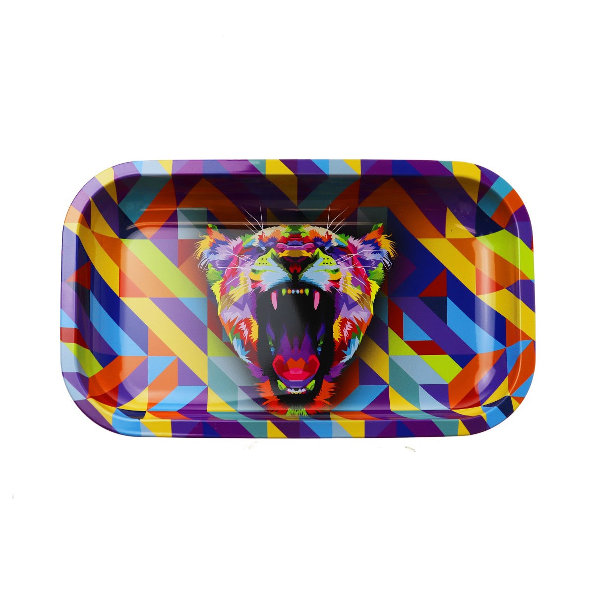 Puff Puff Lioness Rolling Tray | Medium