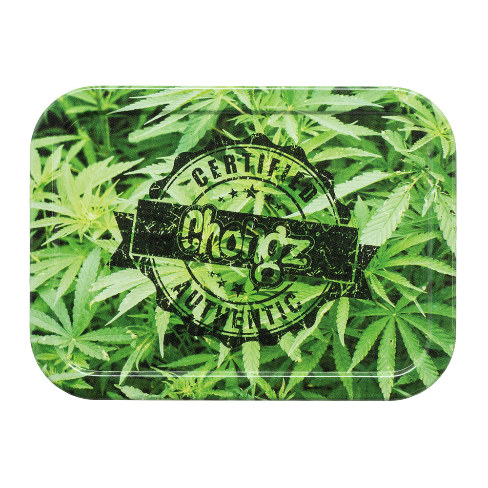 Chongz Green Leaf Stash Tin | 2oz - Bottom View 