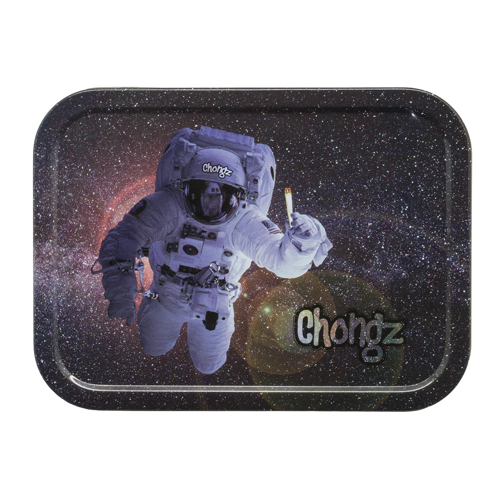 Chongz Spacedman Stash Tin | 2oz - Top View 