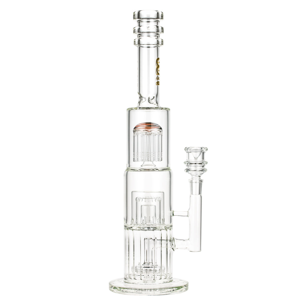 Glasscity Limited Edition Royal Highness Percolator Ice Bong - Side View 4