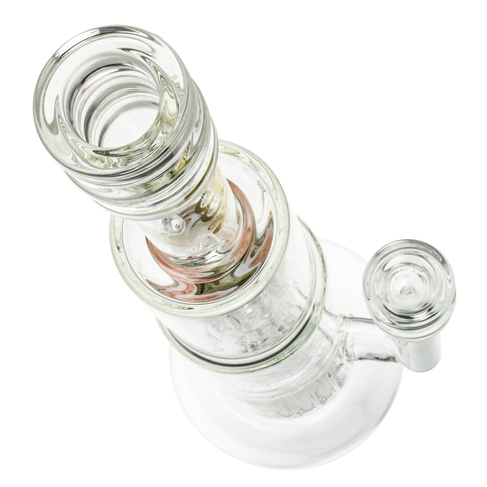 Glasscity Limited Edition Royal Highness Percolator Ice Bong - Top View