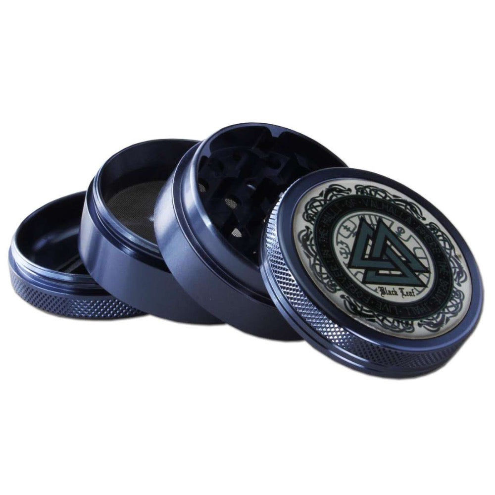 Black Leaf VALHALLA Boxed Beaker Bong with Tree Percolator | grinder