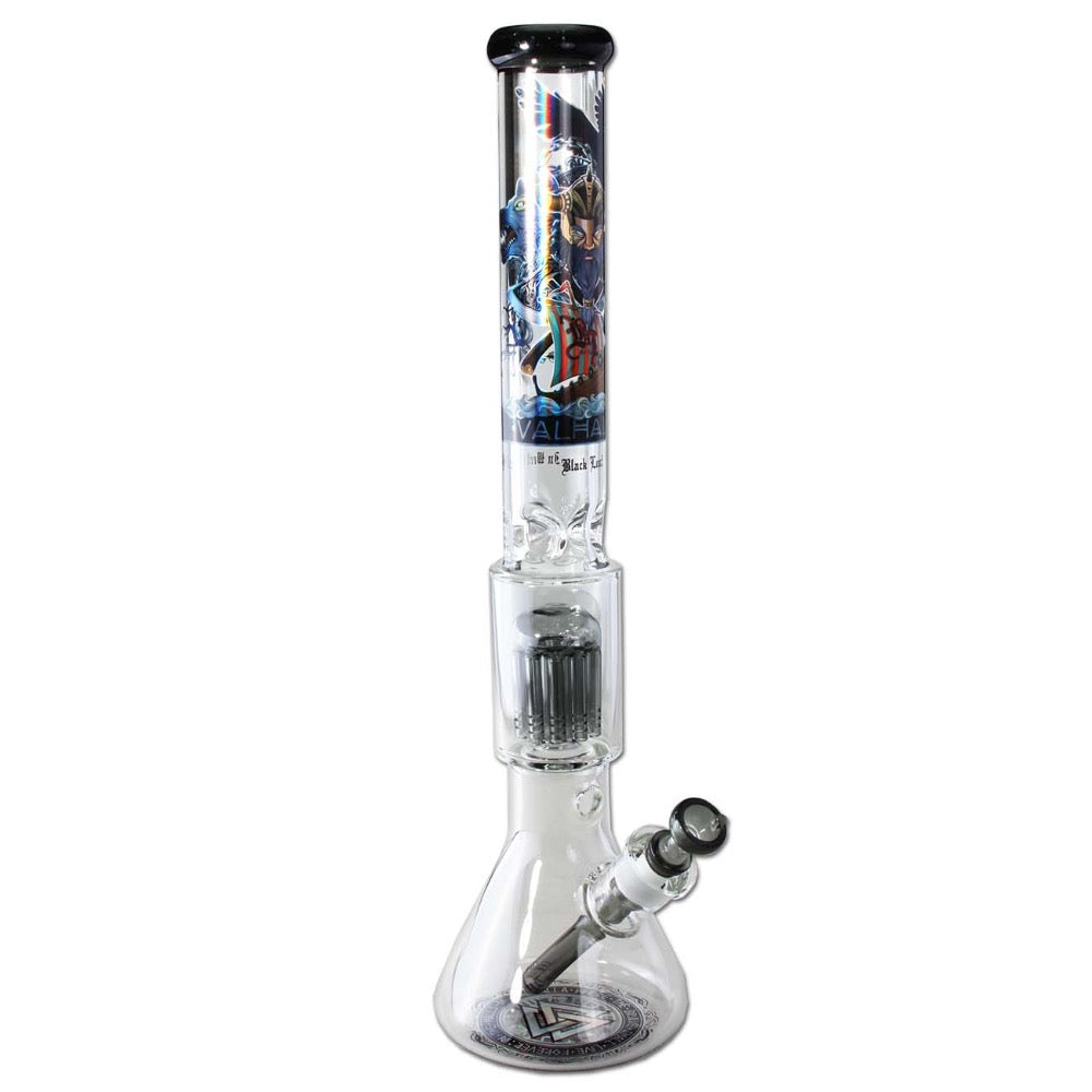 Black Leaf VALHALLA Boxed Beaker Bong with Tree Percolator