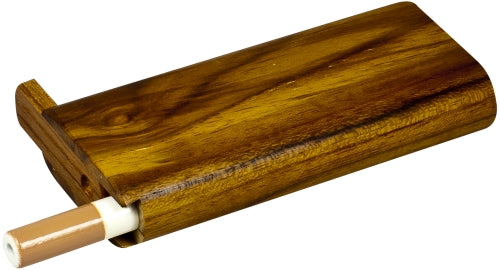 Teak Wood Dugout - Slider Lid - Small or Large