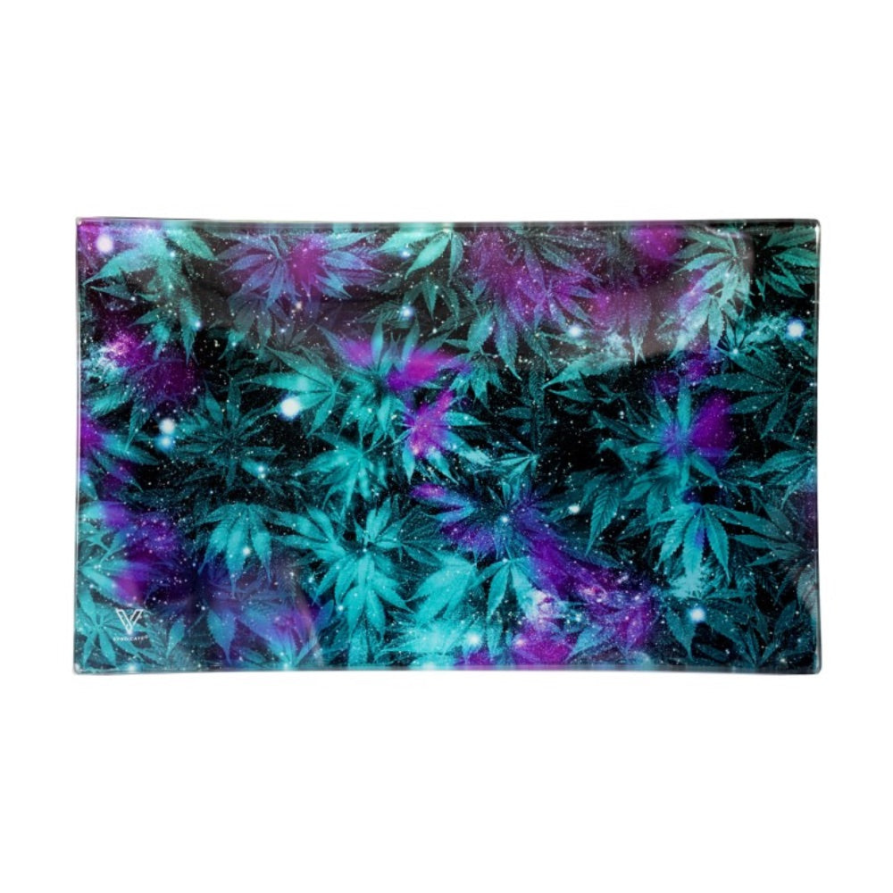 V Syndicate Large Glass Rolling Tray
