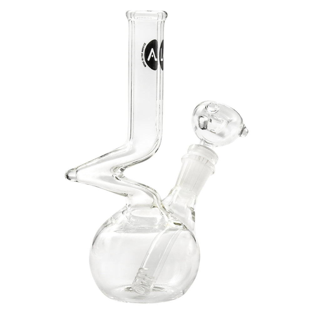 LA Pipes Simply Guy Bubble Base Zong Neck Water Pipe | Side view 2