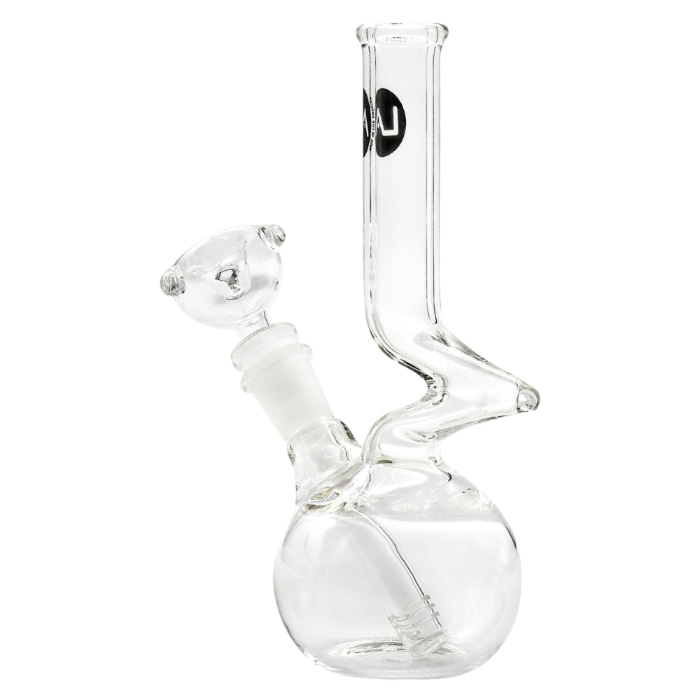 LA Pipes Simply Guy Bubble Base Zong Neck Water Pipe | Side view 3
