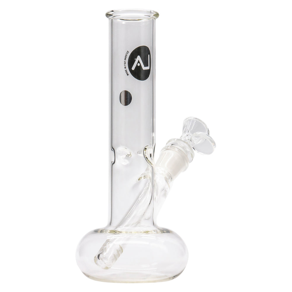 LA Pipes Simply Guy 8 Donut Base Ice Bong | Side view 6