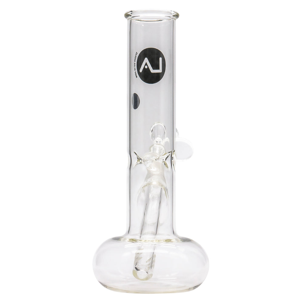 LA Pipes Simply Guy 8 Donut Base Ice Bong | Back view