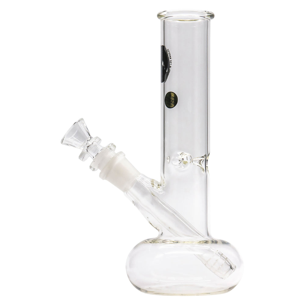 LA Pipes Simply Guy 8 Donut Base Ice Bong | Side view 4