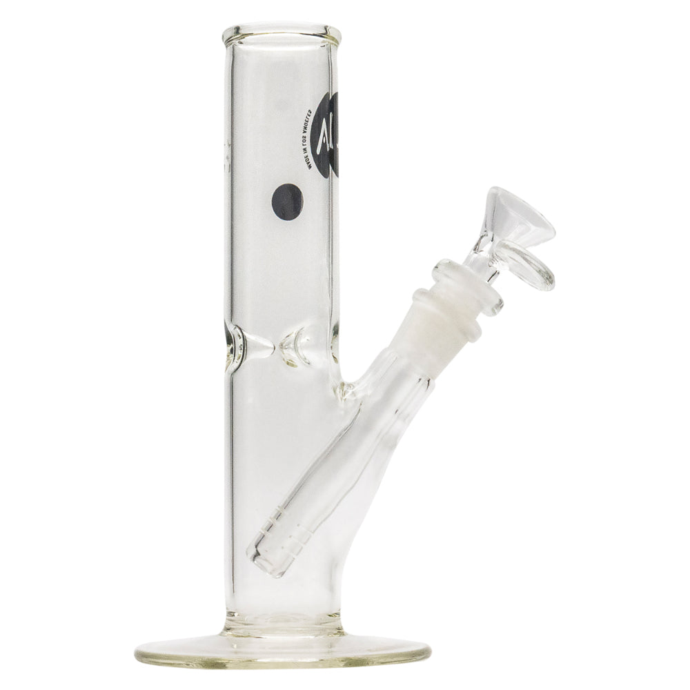LA Pipes Straight Ice Bong | 9 Inch | Side view 1
