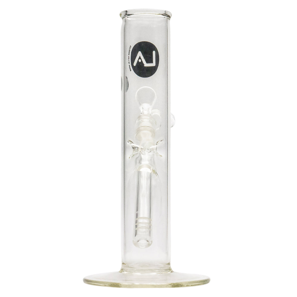 LA Pipes Straight Ice Bong | 9 Inch | Back view 