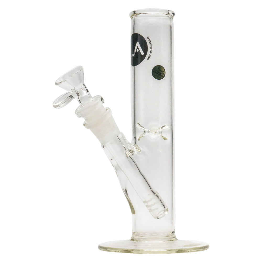 LA Pipes Straight Ice Bong | 9 Inch | Side view 3